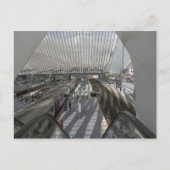 Bahnhof Liège-Guillemins Postkarte (Vorderseite)