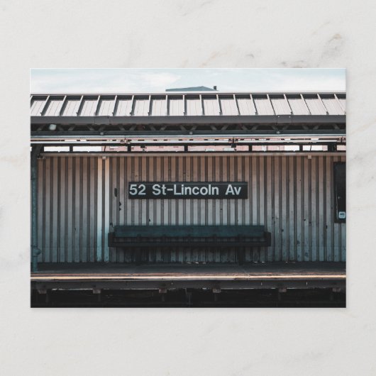 Bahnhof Lincoln Avenue (New York, NY) Postkarte (Vorderseite)