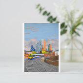 Bahnhof London Overland - Hoxton Postkarte (Stehend Vorderseite)