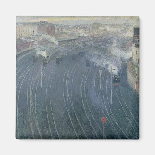 Bahnhof Luxemburg, Brüssel, 1903 Magnet (Vorne)