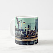 Bahnhof Manchester mit Ansicht Kaffeetasse (Vorderseite Links)