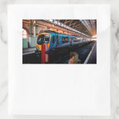 Bahnhof Manchester Rechteckiger Aufkleber (Tasche)