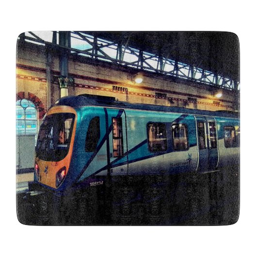 Bahnhof Manchester Schneidebrett (Vorderseite)
