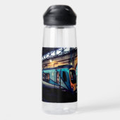 Bahnhof Manchester Trinkflasche (Rückseite)