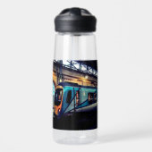 Bahnhof Manchester Trinkflasche (Vorne)