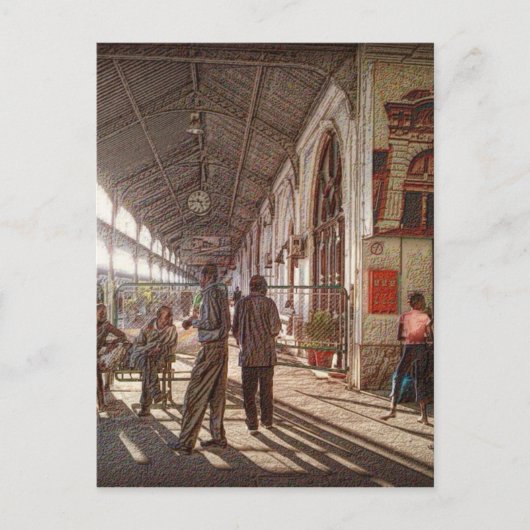 Bahnhof Maputo Postkarte (Vorderseite)