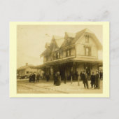 Bahnhof, Matawan, New Jersey Vintag Postkarte (Vorderseite)