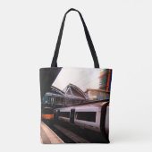 Bahnhof, Mieten Tasche (Rückseite)