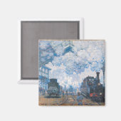 Bahnhof Monet - Saint-Lazare, Anreise Magnet (Vorderseite/Rückseite)