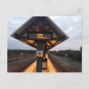 Bahnhof Montauk Postkarte