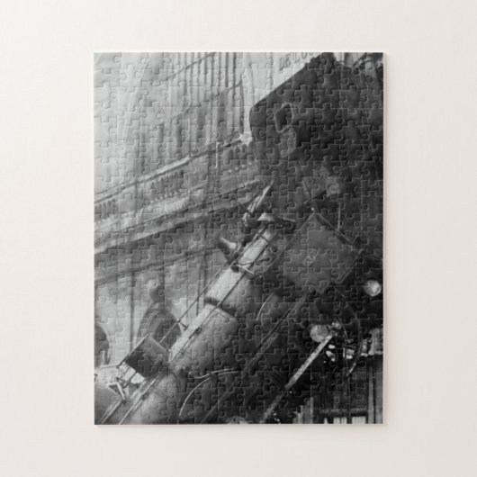 Bahnhof Montparnasse - 1895 Puzzle (Vertikal)