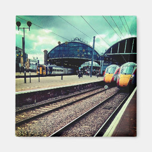 Bahnhof Newcastle - Foto Magnet