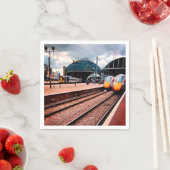 Bahnhof Newcastle Serviette (Beispiel)