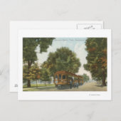 Bahnhof Nord-Electric 2 Postkarte (Vorne/Hinten)