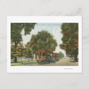 Bahnhof Nord-Electric 2 Postkarte