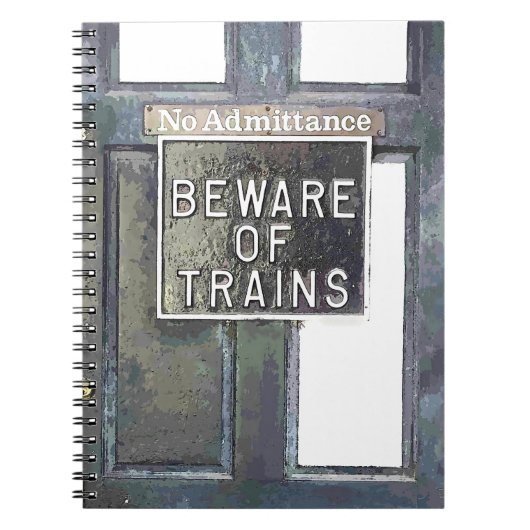 BAHNHOF NOTIZBLOCK (Vorderseite)