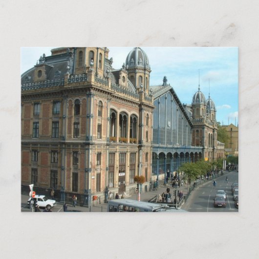 Bahnhof Nyugati Postkarte (Vorderseite)