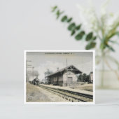 Bahnhof Oakland NJ Postkarte (Stehend Vorderseite)