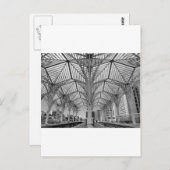 Bahnhof Orient in Lissabon Postkarte (Vorne/Hinten)