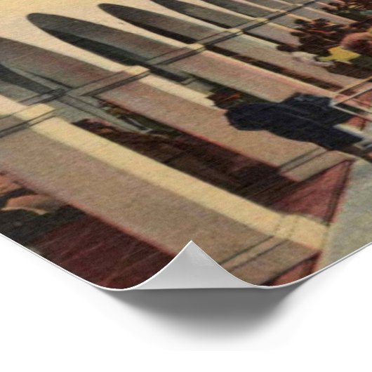 Bahnhof Orlando Poster (Ecke)