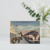 Bahnhof Orlando Postkarte (Stehend Vorderseite)
