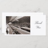 Bahnhof Paddington - Vielen Dank Dankeskarte (Vorne/Hinten)