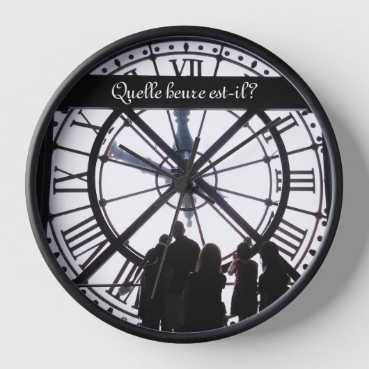 Bahnhof Paris Museum Uhr (Vorderseite)