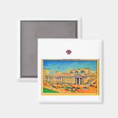 Bahnhof Pennsylvania Penn Magnet (Vorderseite/Rückseite)