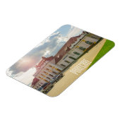 Bahnhof Porechye Pareča Belarus Magnet (Linke Seite)