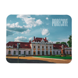 Bahnhof Porechye Pareča Belarus Magnet