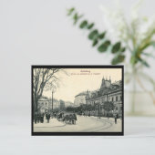 Bahnhof Post, Heidelberg, Deutschland Vin Postkarte (Stehend Vorderseite)