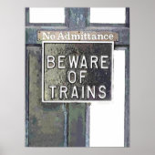 BAHNHOF POSTER (Vorne)