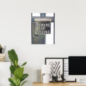 BAHNHOF POSTER (Heimbüro)