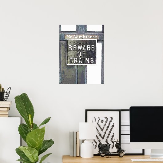 BAHNHOF POSTER (Heimbüro)