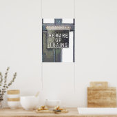 BAHNHOF POSTER (Küche)