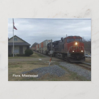 Bahnhof Postkarte