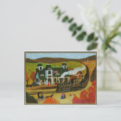 Bahnhof Postkarte (Stehend Vorderseite)