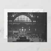 Bahnhof Postkarte (Vorne/Hinten)