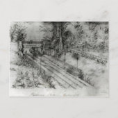 Bahnhof Putney Postkarte (Vorderseite)