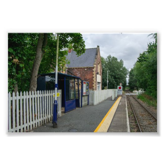Bahnhof Rawcliffe Fotodruck (Vorne)