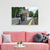 Bahnhof Rawcliffe Leinwanddruck (Insitu (Wohnzimmer))