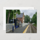 Bahnhof Rawcliffe Postkarte (Vorne/Hinten)