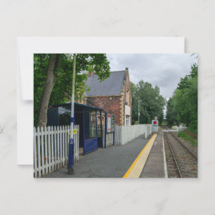 Bahnhof Rawcliffe Postkarte