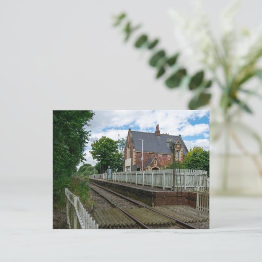 Bahnhof Rawcliffe Postkarte (Stehend Vorderseite)