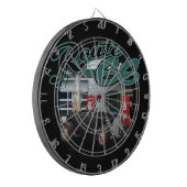 Bahnhof Route 66 Dartscheibe (Vorderseite Links)