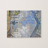 Bahnhof Saint-Lazare, Außenansicht von Claude Mone Puzzle (Horizontal)