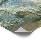 Bahnhof Saint-Lazare - Claude Monet Poster (Ecke)