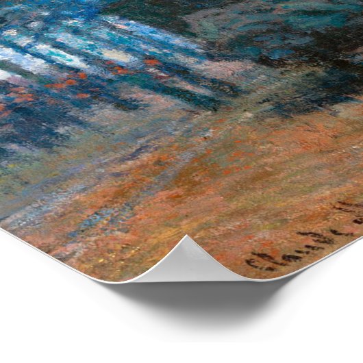 Bahnhof Saint-Lazare Poster (Ecke)