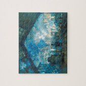 Bahnhof Saint Lazare von Claude Monet Puzzle (Vertikal)