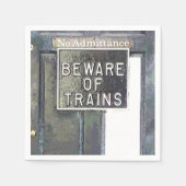 BAHNHOF SERVIETTE (Vorderseite)